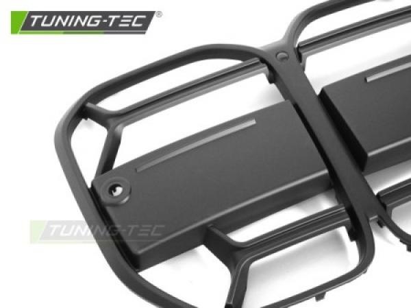 Upgrade+ Design Sportgrill / Frontgrill Nieren für BMW 4er G22 / G23 Coupe / Cabrio 20+ Matt schwarz
