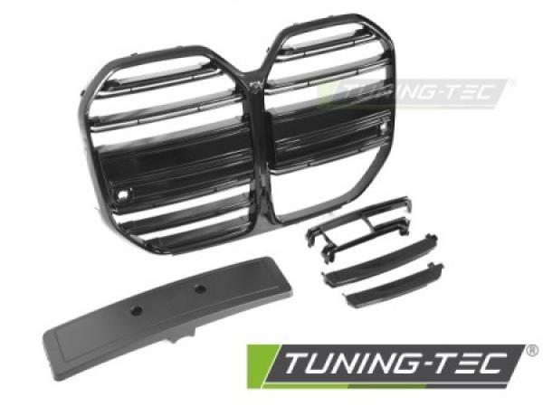 Upgrade Design Sportgrill / Frontgrill Nieren für BMW 4er G26 Gran Coupe 21+ Hochglanz schwarz