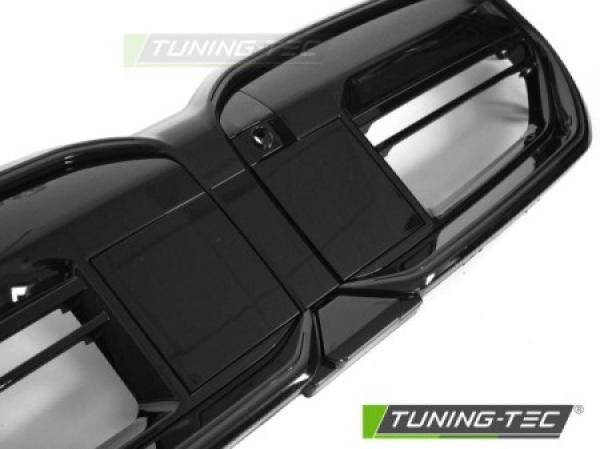 Upgrade Design LED-Kühlergrill in Hochglanz schwarz passend für BMW 5er G60 2024+
