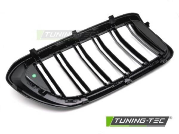 Upgrade Doppelsteg-Design Sportgrill / Frontgrill Nieren für BMW 6er G32 Gran Turismo (GT) 17-20 Hochglanz schwarz