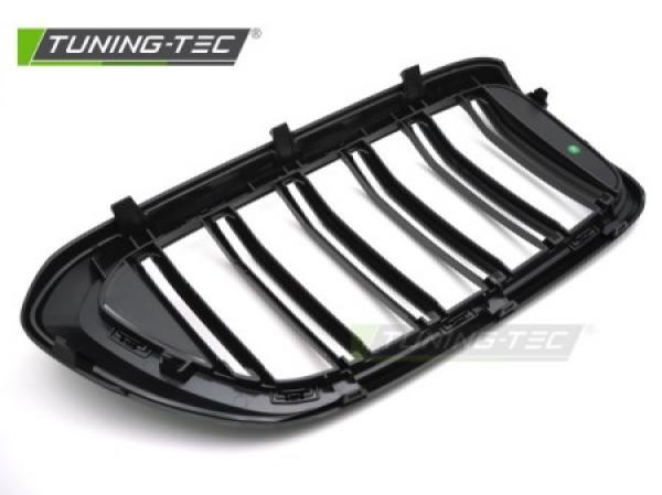 Upgrade Doppelsteg-Design Sportgrill / Frontgrill Nieren für BMW 6er G32 Gran Turismo (GT) 17-20 Matt schwarz