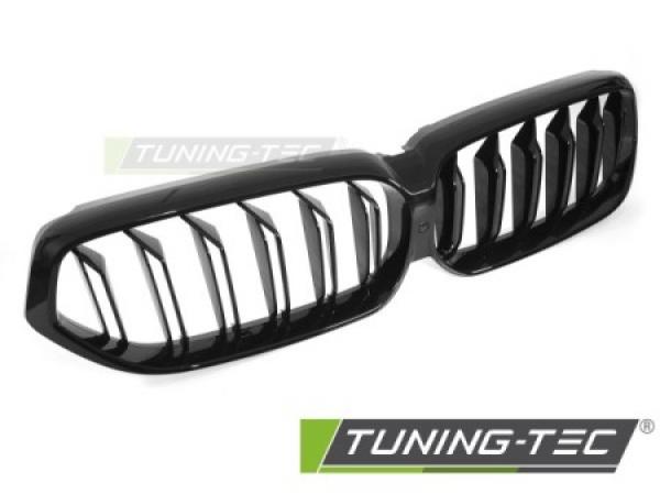 Upgrade Doppelsteg-Design Sportgrill / Frontgrill Nieren für BMW 6er G32 LCI Gran Turismo (GT) 20-23 Hochglanz schwarz
