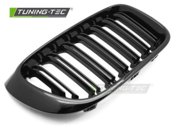 Upgrade Doppelsteg Design Sportgrill / Frontgrill Nieren für BMW X3 F25 /X4 F26 14-18 Hochglanz schwarz