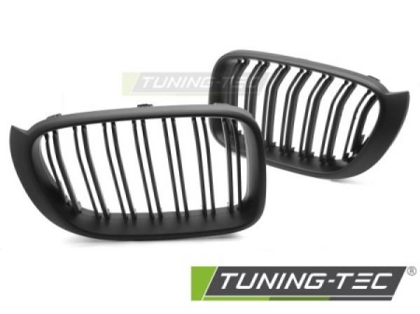 Upgrade Doppelsteg Design Sportgrill / Frontgrill Nieren für BMW X3 F25 /X4 F26 14-18 Matt schwarz