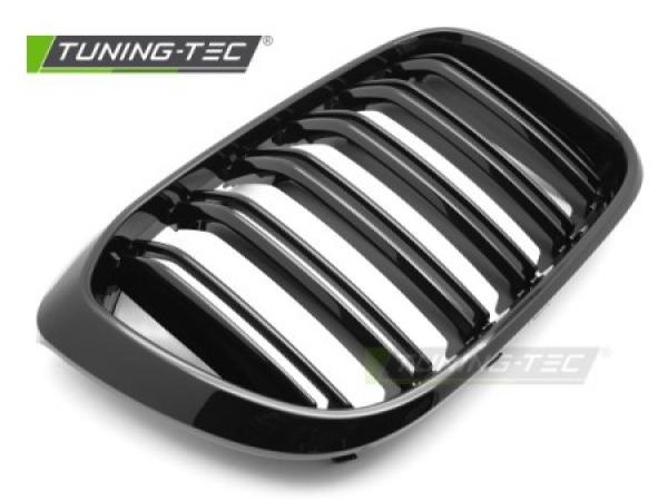 Upgrade Doppelsteg Design Sportgrill / Frontgrill Nieren für BMW X3 G01 /X4 G02 17-21 Hochglanz schwarz