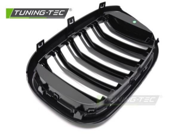 Upgrade Doppelsteg Design Sportgrill / Frontgrill Nieren für BMW X3 G01 /X4 G02 17-21 Hochglanz schwarz