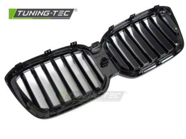 Upgrade Design Sportgrill / Frontgrill Nieren für BMW X3 G01 / X4 G02 LCI 21-25 Hochglanz schwarz