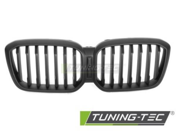 Upgrade Design Sportgrill / Frontgrill Nieren für BMW X3 G01 / X4 G02 LCI 21-25 Matt schwarz
