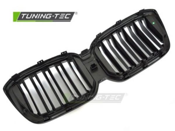 Upgrade Doppelsteg Design Sportgrill / Frontgrill Nieren für BMW X3 G01 / X4 G02 LCI 21-25 Matt schwarz