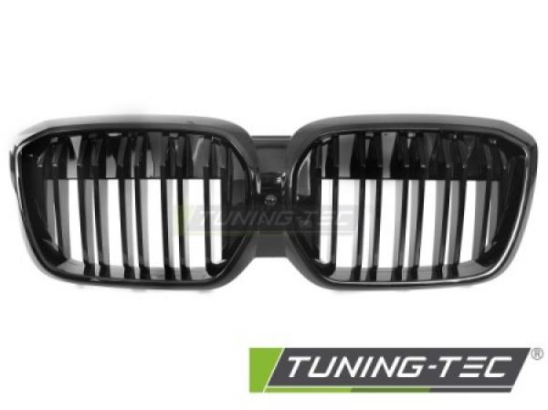 Upgrade Doppelsteg Design Sportgrill / Frontgrill Nieren für BMW iX3 G08 LCI 21-25 Hochglanz schwarz