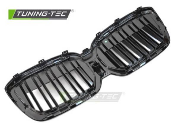 Upgrade Doppelsteg Design Sportgrill / Frontgrill Nieren für BMW iX3 G08 LCI 21-25 Hochglanz schwarz