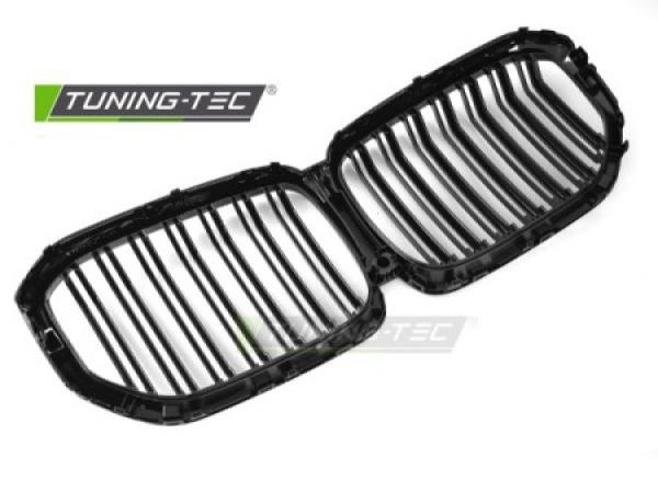 Upgrade Doppelsteg Design Sportgrill Nieren für BMW X5 G05 19-22 Hochglanz schwarz