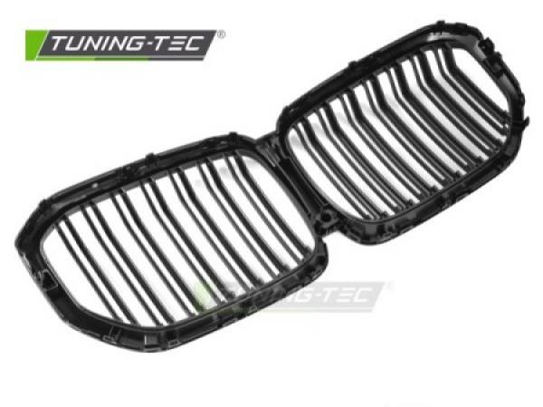Upgrade Doppelsteg Design Sportgrill Nieren für BMW X5 G05 19-22 Matt schwarz