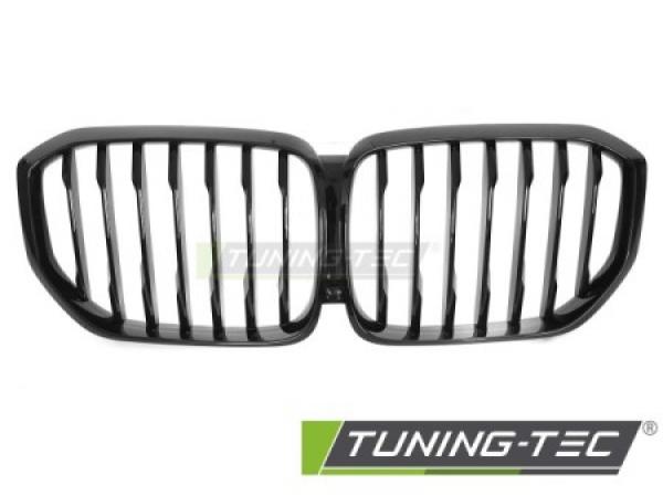 Upgrade Design Sportgrill Nieren für BMW X5 G05 19-22 Hochglanz schwarz