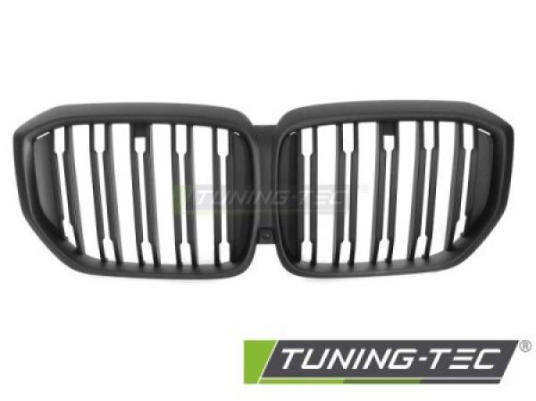 Upgrade Doppelsteg Design Sportgrill Nieren für BMW X5 G05 LCI 23+ Matt schwarz