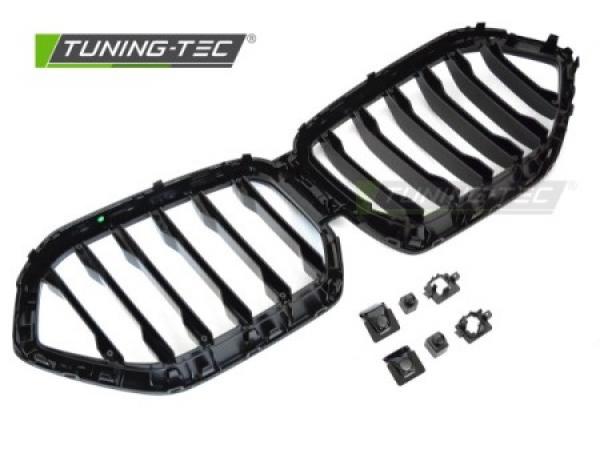 Upgrade Design Sportgrill Nieren für BMW X6 G06 19-23 Hochglanz schwarz