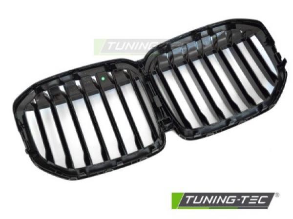 Upgrade Design Sportgrill Nieren für BMW X7 G07 18-22 Hochglanz schwarz