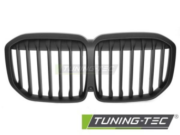 Upgrade Design Sportgrill Nieren für BMW X7 G07 18-22 Matt schwarz
