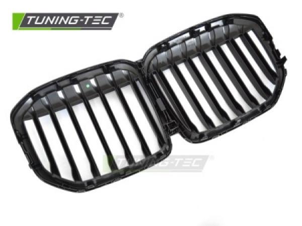 Upgrade Design Sportgrill Nieren für BMW X7 G07 18-22 Matt schwarz