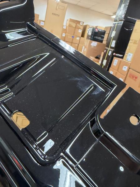 B-Ware  Upgrade "Plus" Sportgrill / Kühlergrill für Audi A4 B7 8E 04-07 Hochglanz Schwarz in Wabendesign