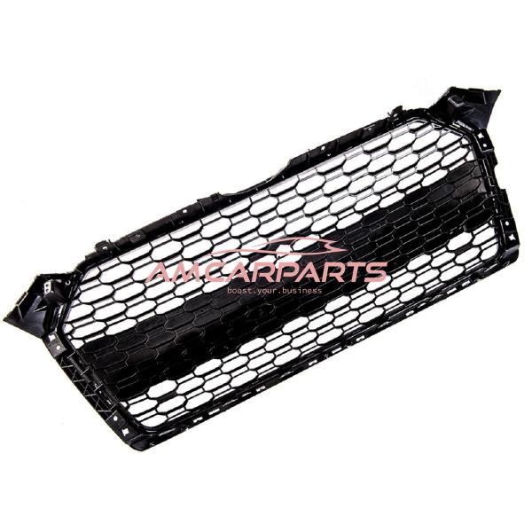 Upgrade Sportgrill / Kühlergrill für Audi A5 F5 Vor-Facelift 16-19 Hochglanz Schwarz in Wabendesign