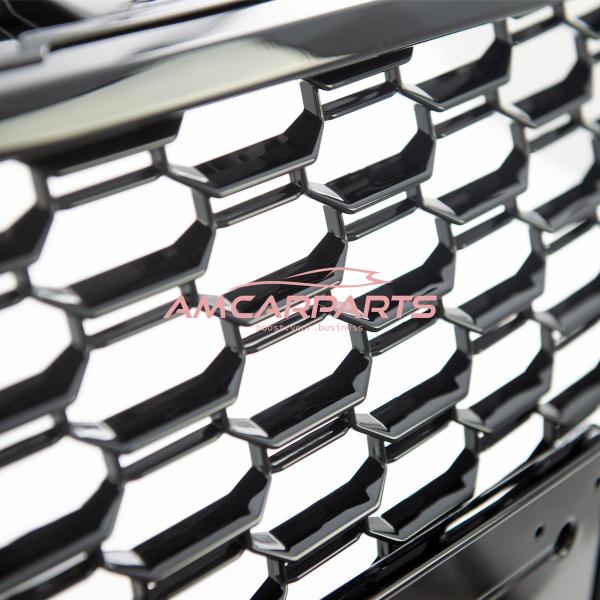 Upgrade Sportgrill / Kühlergrill für Audi A3 8V Facelift 16-19 Hochglanz Schwarz in Wabendesign
