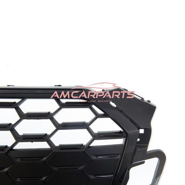 Upgrade Sportgrill / Kühlergrill für Audi A5 F5 Facelift 19-23 Matt Schwarz in Wabendesign