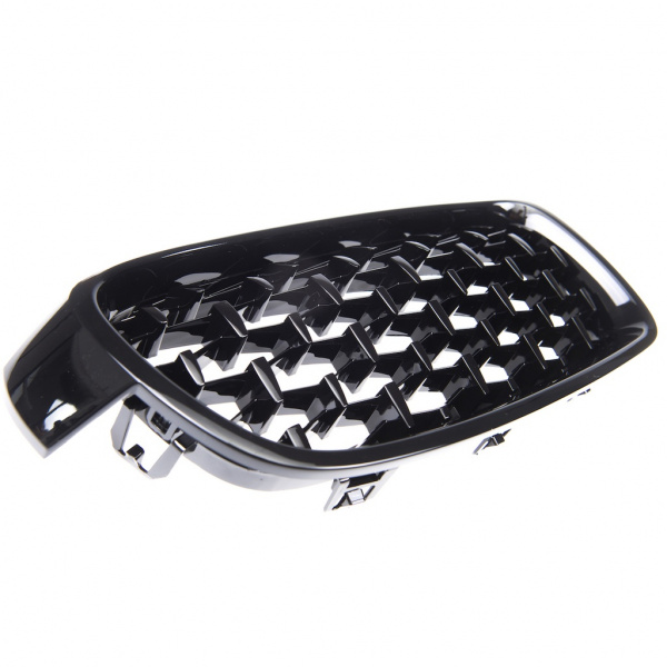 Upgrade "Teardrop" Design Sportgrill Frontnieren für BMW 3er F30 / F31 05-08 Hochglanz schwarz
