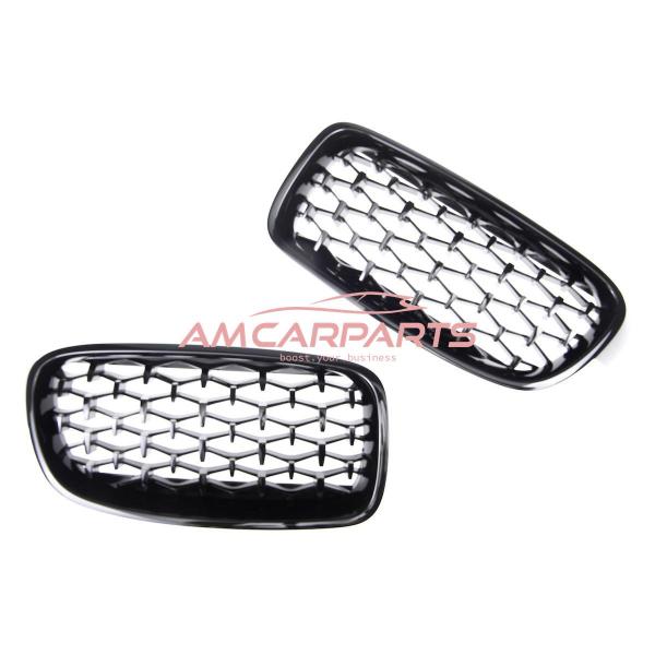 Upgrade "Teardrop" Design Kühlergrill / Sportgrill passend für BMW 3er F30 / F31 11-19 Hochglanz schwarz