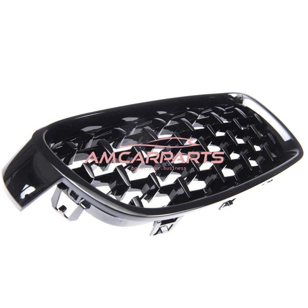 Upgrade "Teardrop" Design Kühlergrill / Sportgrill passend für BMW 3er F30 / F31 11-19 Hochglanz schwarz