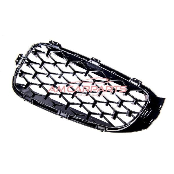 Upgrade "Teardrop" Design Kühlergrill / Sportgrill passend für BMW 3er F34 13-20 Hochglanz schwarz / chrom