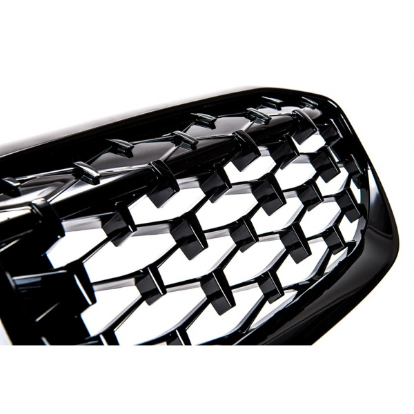Upgrade "Teardrop" Design Sportgrill Frontnieren für BMW 3er G20 / G21 19-22 Hochglanz schwarz