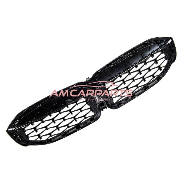 Upgrade "Teardrop" Design Kühlergrill / Sportgrill passend für BMW 3er G20 / G21 19-22 Hochglanz schwarz