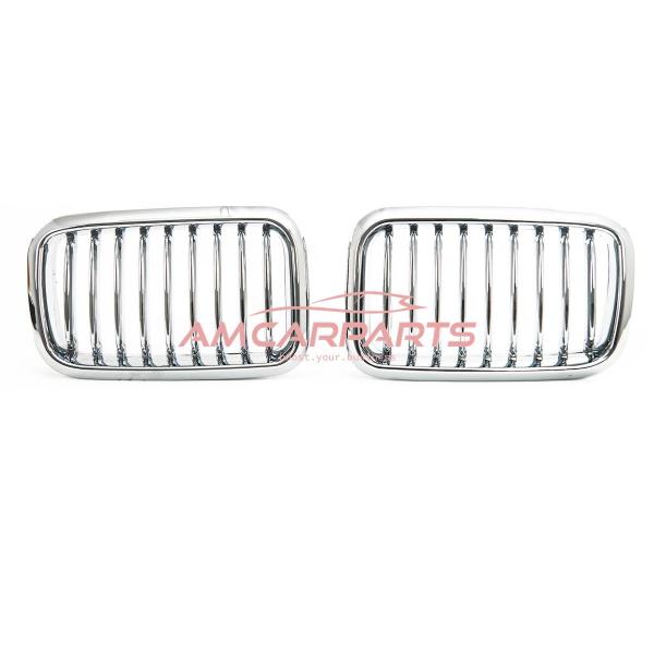 Upgrade Design Kühlergrill / Sportgrill passend für BMW 3er E36 Vor-Facelift 91-96 chrom