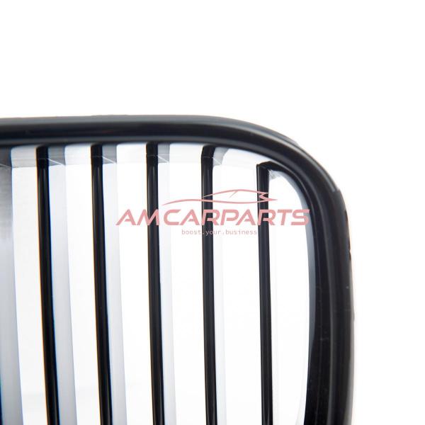 Upgrade Design Kühlergrill / Sportgrill passend für BMW 3er E36 91-96 Hochglanz schwarz