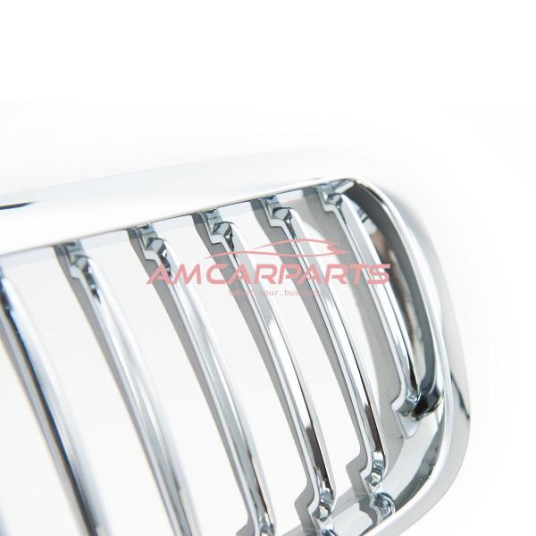 Upgrade Design Kühlergrill / Sportgrill passend für BMW 3er E46 Vor-Facelift Limousine/Touring/Compact 98-01 chrom