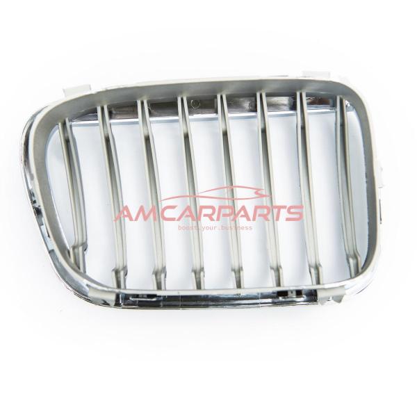 Upgrade Design Kühlergrill / Sportgrill passend für BMW 3er E46 Vor-Facelift Limousine/Touring/Compact 98-01 chrom