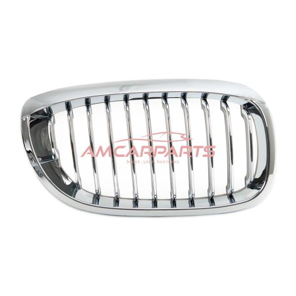 Upgrade Design Kühlergrill / Sportgrill passend für BMW 3er E46 Facelift Coupe/Cabrio 03-06 chrom