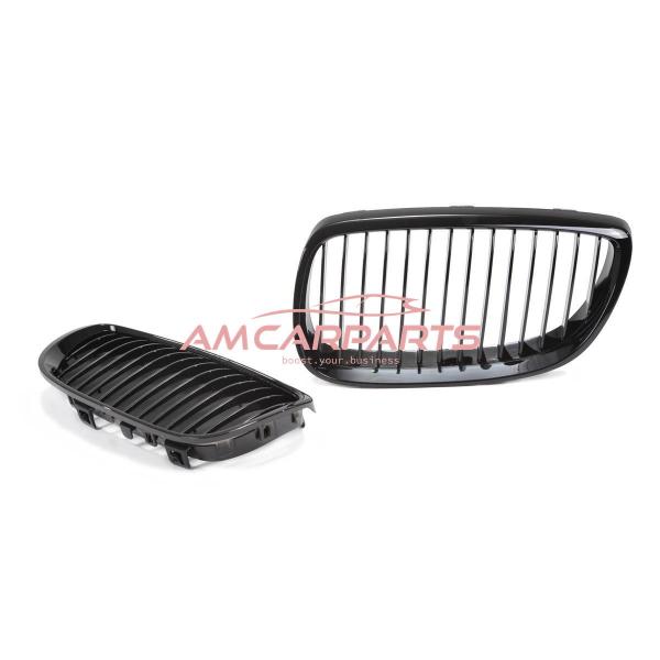 Upgrade Design Kühlergrill / Sportgrill passend für BMW 3er E92 / E93 06-10 Hochglanz schwarz
