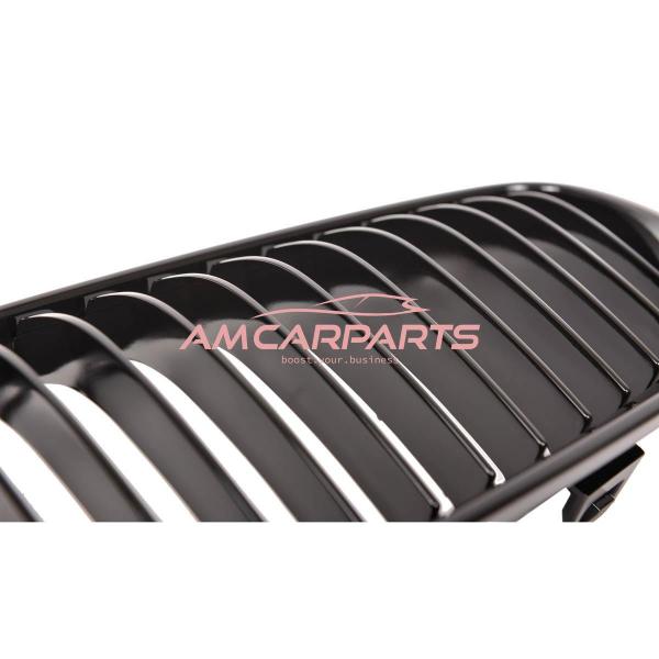 Upgrade Design Kühlergrill / Sportgrill passend für BMW 3er E92 / E93 Facelift 10-13 Hochglanz schwarz