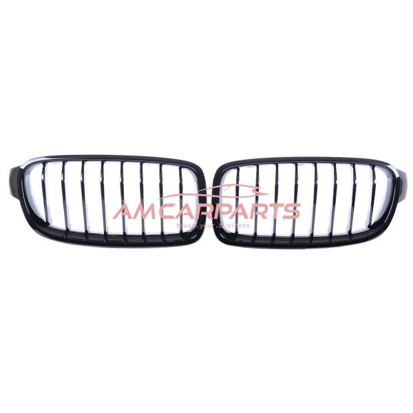 Upgrade Design Kühlergrill / Sportgrill passend für BMW 3er F30 / F31 11-18 Hochglanz schwarz
