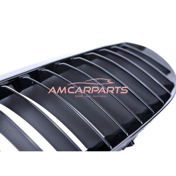 Upgrade Design Kühlergrill / Sportgrill passend für BMW 6er E63 / E64 03-10 Hochglanz schwarz