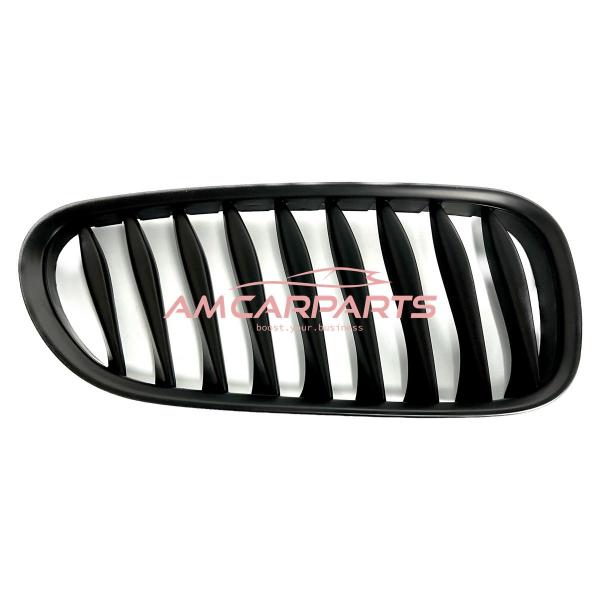Upgrade Design Kühlergrill / Sportgrill passend für BMW Z4 E85 / E86 02-08 Matt schwarz