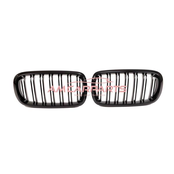 Upgrade Design Kühlergrill / Sportgrill passend für BMW X5 F15, F85 / X6 F16, F86 13-18 Hochglanz schwarz