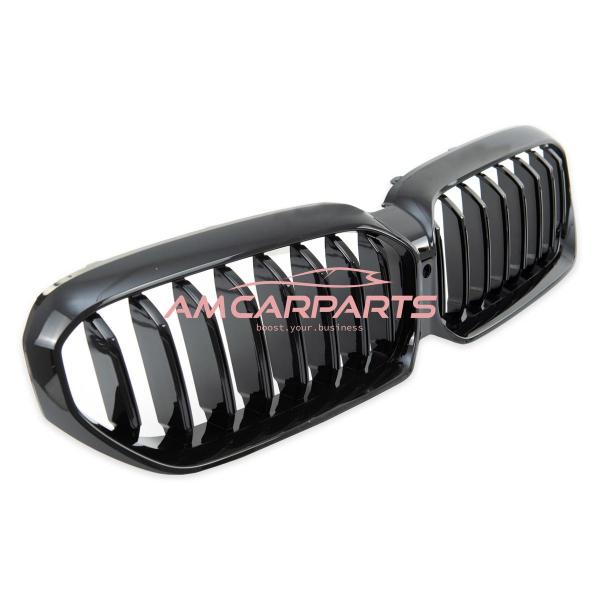 Upgrade Design Kühlergrill / Sportgrill passend für BMW 5er G30 / G31 Facelift 20-23 Hochglanz schwarz
