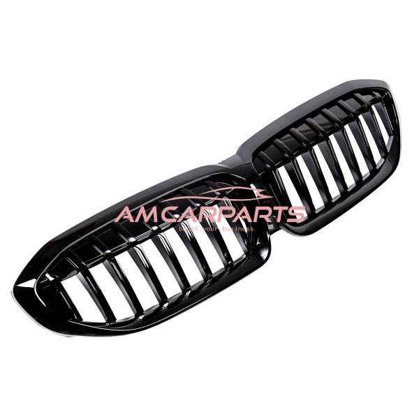 Upgrade Design Kühlergrill / Sportgrill passend für BMW 3er G20 / G21 19-22 Hochglanz schwarz