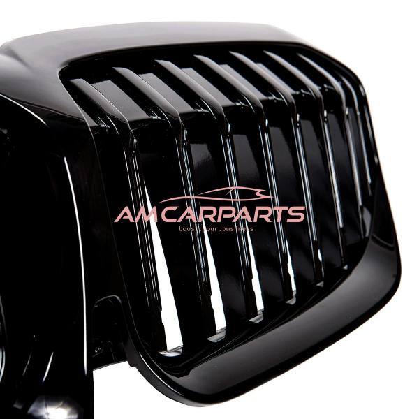 Upgrade Design Kühlergrill / Sportgrill passend für BMW 3er G20 / G21 19-22 Hochglanz schwarz