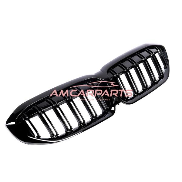 Upgrade Design Kühlergrill / Sportgrill passend für BMW 3er G20 / G21 19-22 Hochglanz schwarz