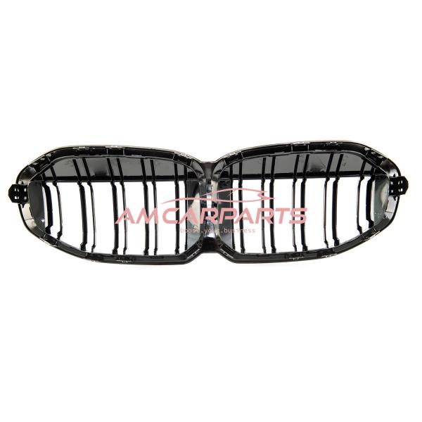 Upgrade Design Kühlergrill / Sportgrill passend für BMW 1er F40 19+ Hochglanz schwarz