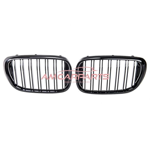 Upgrade Design Kühlergrill / Sportgrill passend für BMW 7er G11 / G12 Vor-Facelift 15-19 Hochglanz schwarz